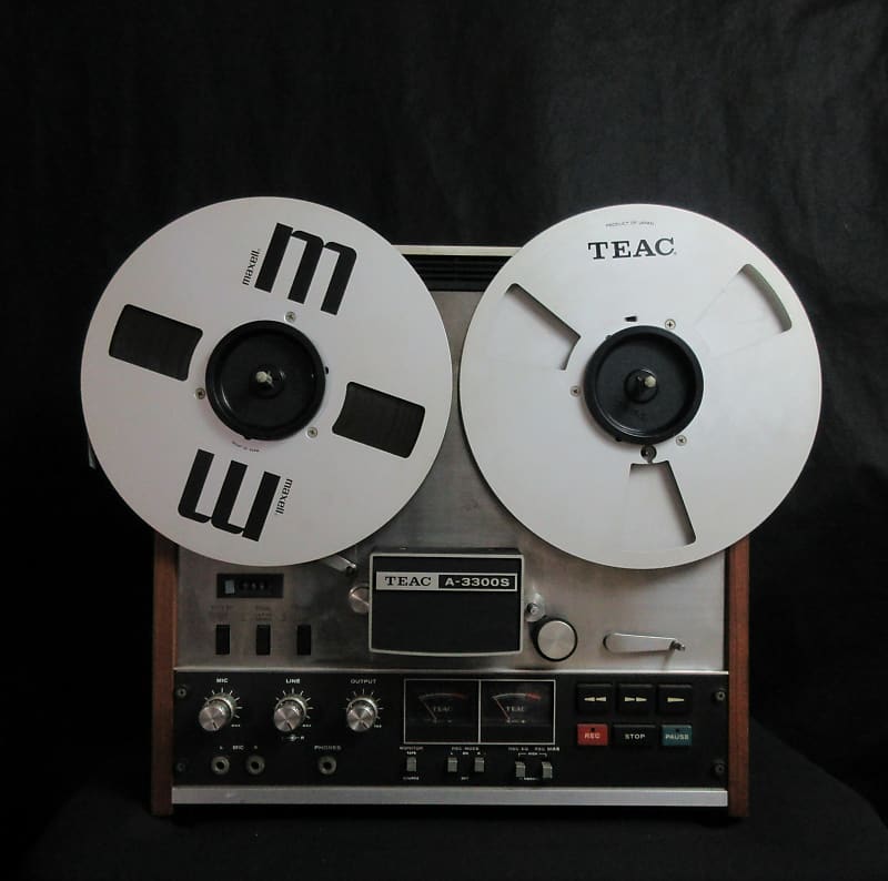 Teac A-3300S 1/4 Reel To Reel 10.5 inch 2 Track