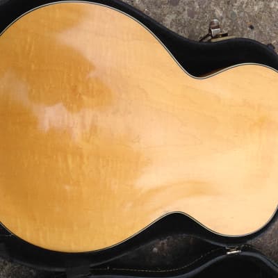 National Guitar  1120 New Yorker Archtop 1952/3 Natural Maple image 4