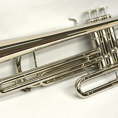 Schiller American Heritage Bass Trumpet Nickel Plated image 4