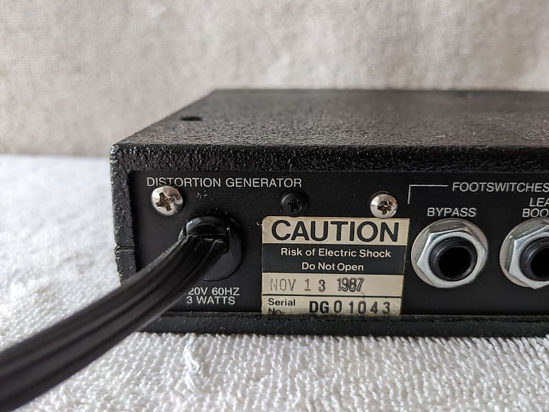 SR&D Rockman Distortion Generator w/Box & Manual - New Caps