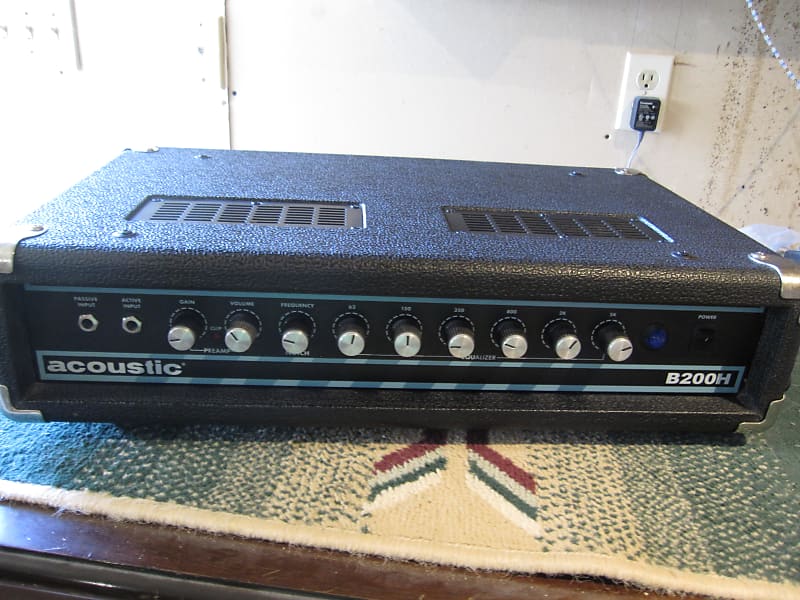 Acoustic B200h Bass Head 2010s Black Reverb