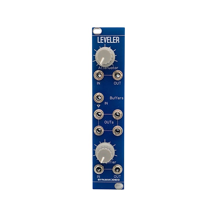 Leveler by Synamodec Amplifier, Attenuator, Multiple Reverb France