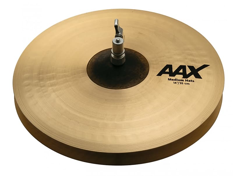 Sabian 21402XC AAX 14" Stage HiHat cymbals-pair image 1
