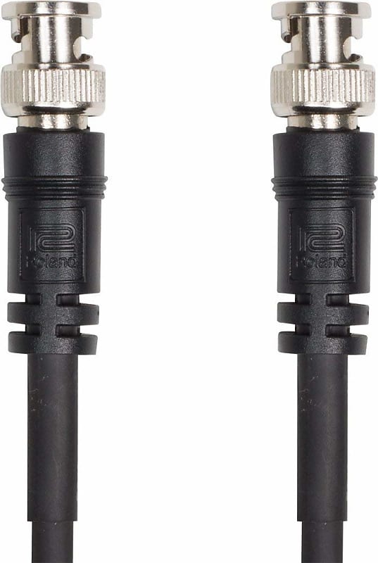 Roland RCC-100-SDI Black Series 100' SDI Cable with BNC Connectors, 20 AWG, 75Ohms image 1