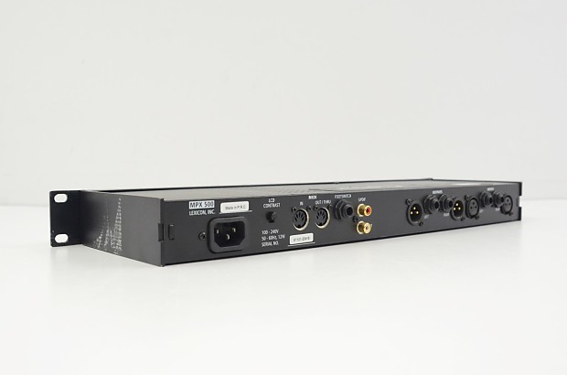 Lexicon MPX 500 24-Bit Dual Channel Processor MPX500 | Reverb Lexicon MPX 500 24-Bit Dual Channel Processor MPX500 | Reverb