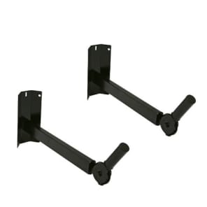 2 OSP Corner Wall Mount Black Speaker Bracket Holder Stands AP