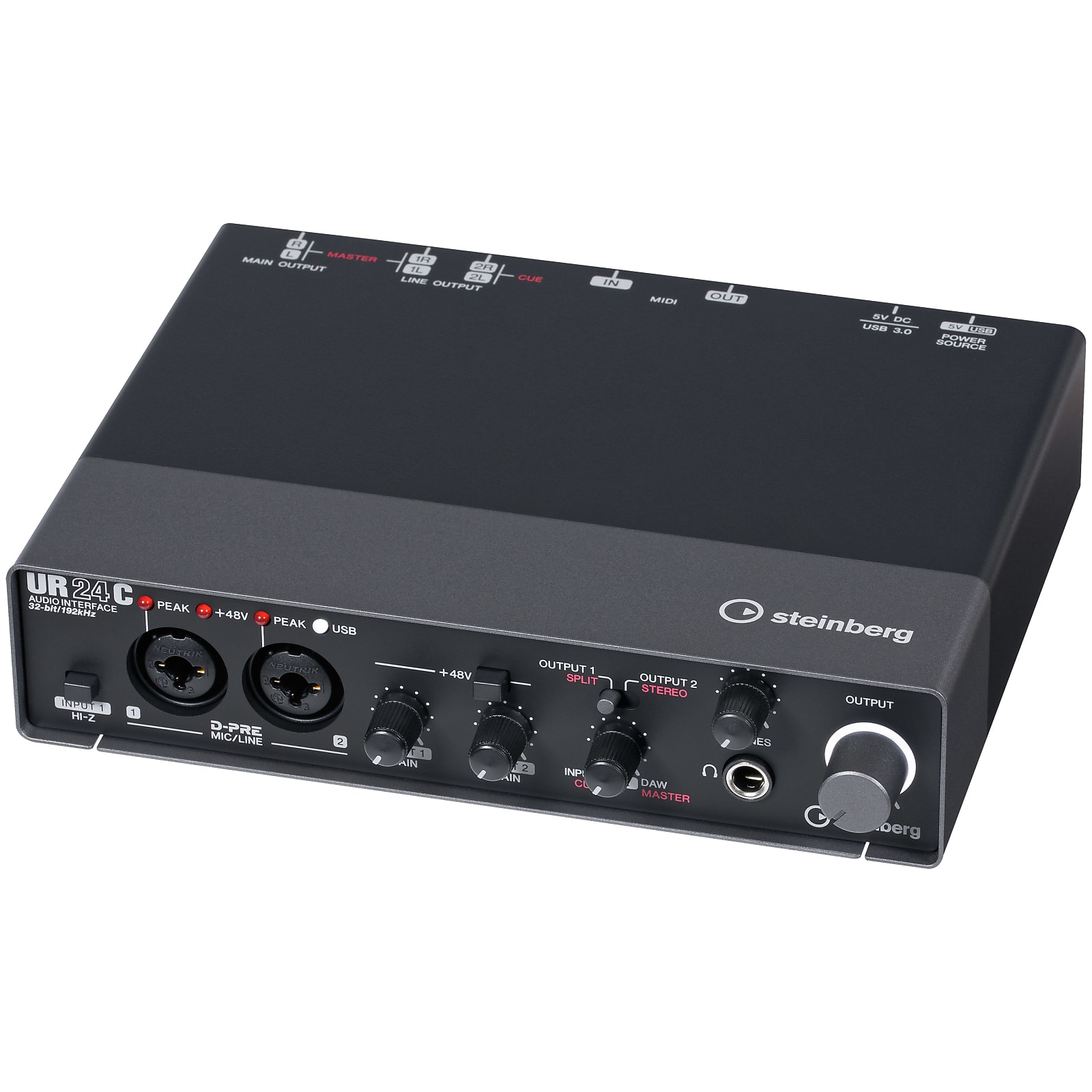 Steinberg UR24C USB Audio Interface Reverb