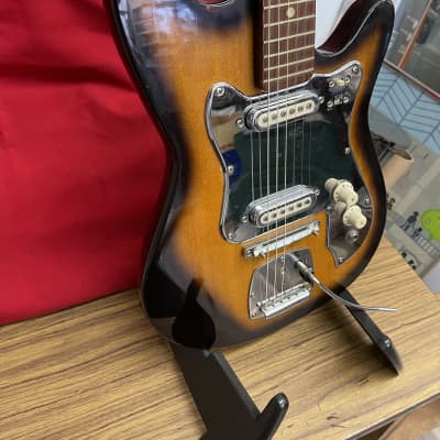 Teisco/Heit Stratocaster Body 1960’s Burst image 18