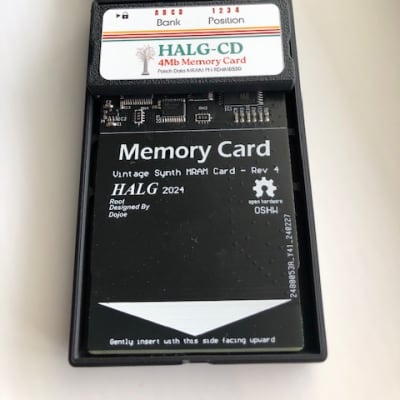 Roland D550 Memory Card with Original Patches 00-05 + 11 x 256MRAM image 10
