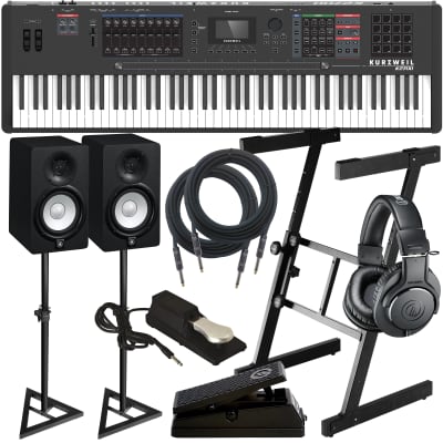 Kurzweil K2700 88-Key Music Workstation STUDIO ESSENTIALS BUNDLE