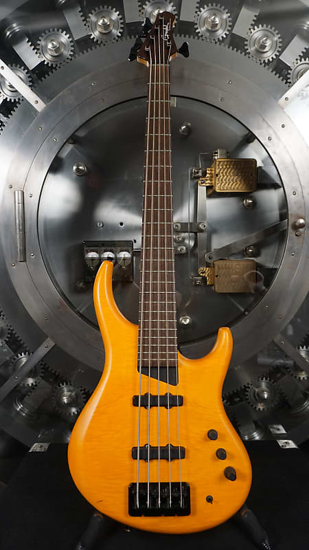 Grendel 5 String Bass by Michael Tobias Design - Natural image 1