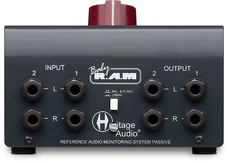 Heritage Audio Baby RAM Passive Desktop Monitor Controller image 3