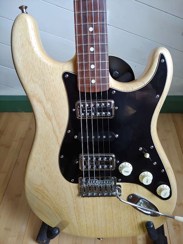 Custom Stratocaster with Warmoth Swamp Ash Body - Natural