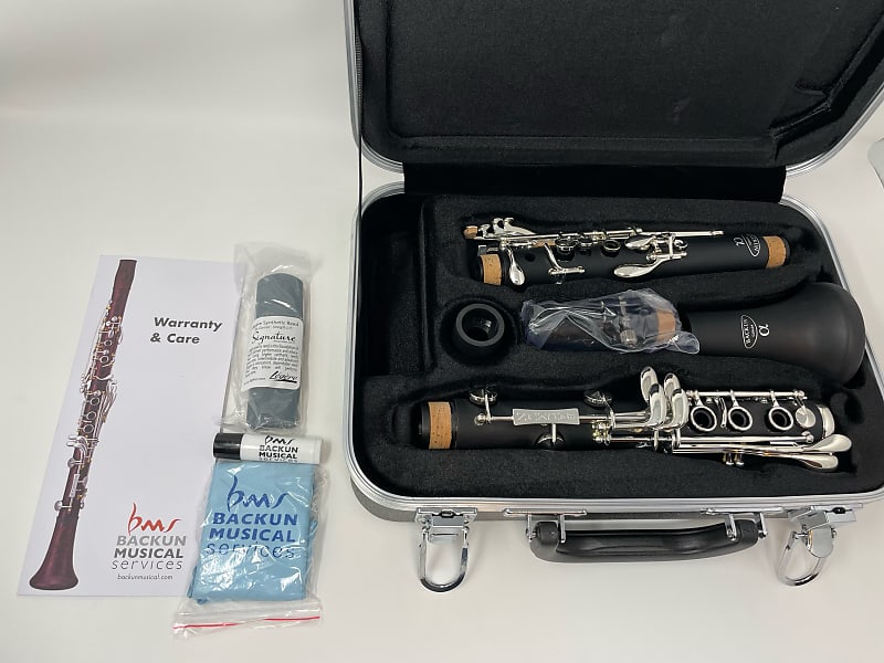 Mint Backun Alpha w/Silver Keys Drescher Music Reverb