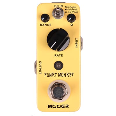 Mooer Funky Monkey Digital Auto Wah Micro Guitar Effects Pedal image 2