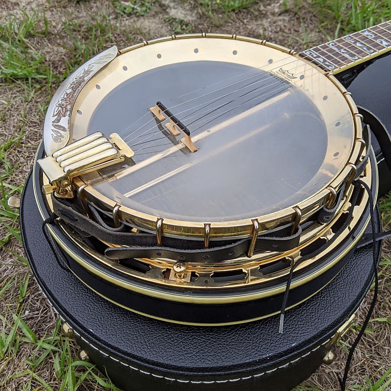 Aria SB-600 Deluxe 5 String Banjo High End Aria Gold