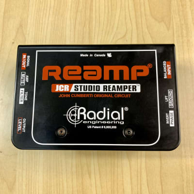 Radial Reamp JCR Studio Reamper 2010s - Black M25-31