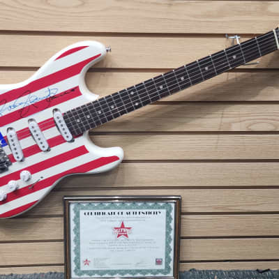 Bruce Springsteen Autographed Eleca Guitar with COA for sale