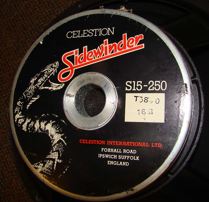 Celestion " Sidewinder S Bass Speaker