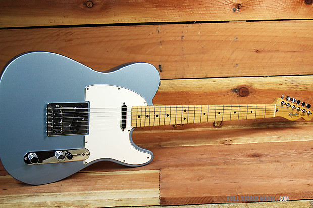 FENDER TELECASTER STANDARD RARE MIM ICE BLUE METALLIC One Ding Only Maple Neck