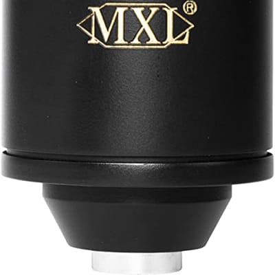 MXL Mics Multi-Pattern Condenser Microphone, XLR Connector, Black & Gold (770X) image 3