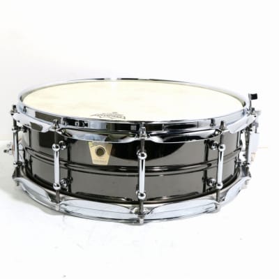 Ludwig LB416T Black Beauty 5x14" Brass Snare Drum with Tube Lugs