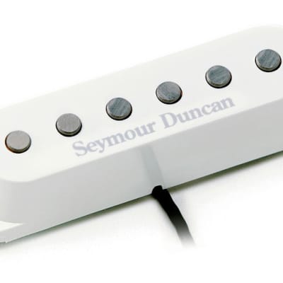 Seymour Duncan STK-S4 Classic Stack Plus Pickup Set for Strat - white image 5