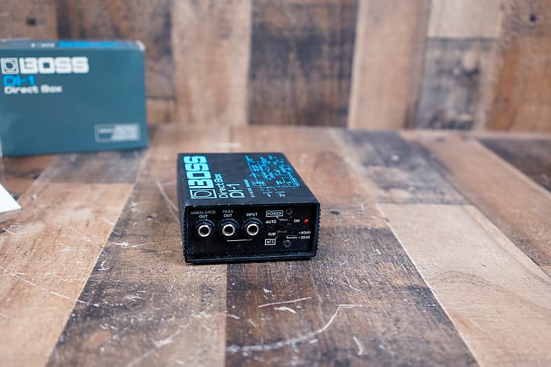 Boss DI-1 Direct Box w/ Box, Manual | Reverb