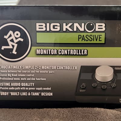 Mackie Big Knob Passive Monitor Controller 2017 - Present - Black image 4