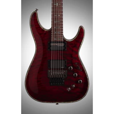 Schecter Hellraiser C-1 FR-S Electric Guitar, Black Cherry image 3