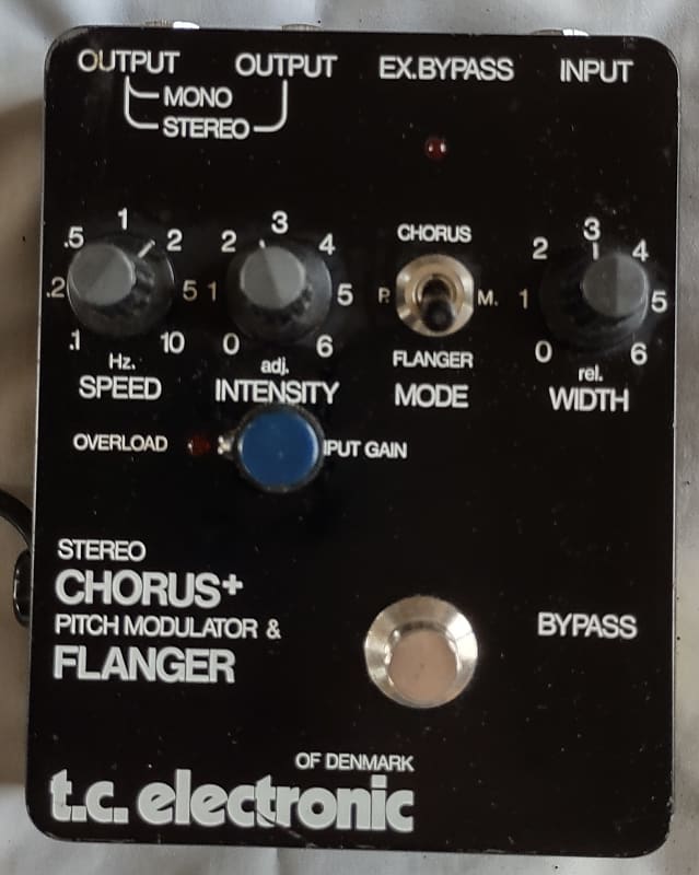 TC Electronic SCF Stereo Chorus+ - Chorus Pitch Modulator and Flanger