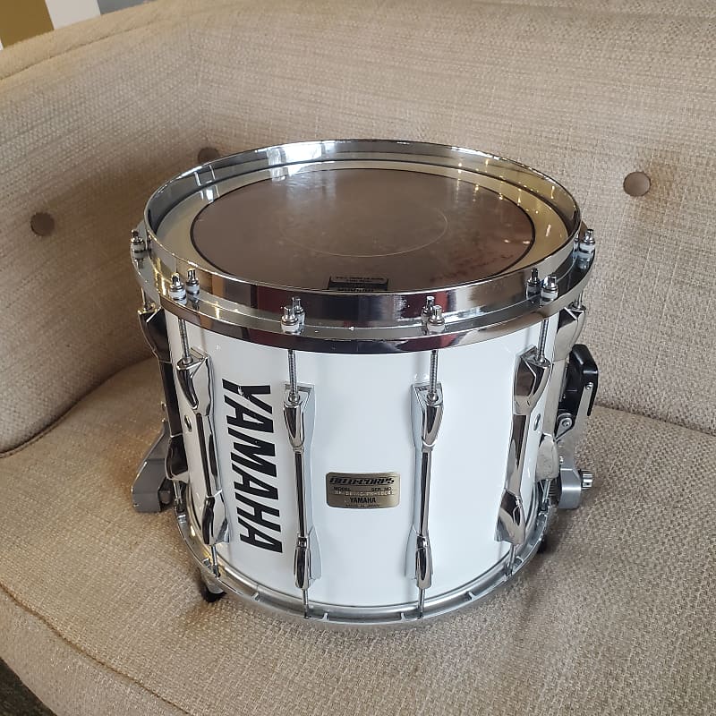 Yamaha Field Corps MS-8014C 14x12 Snare 1989 - Piano White