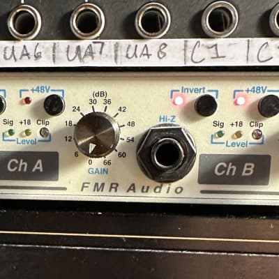 FMR Audio Really Nice Preamp (RNP8380) - Gearspace