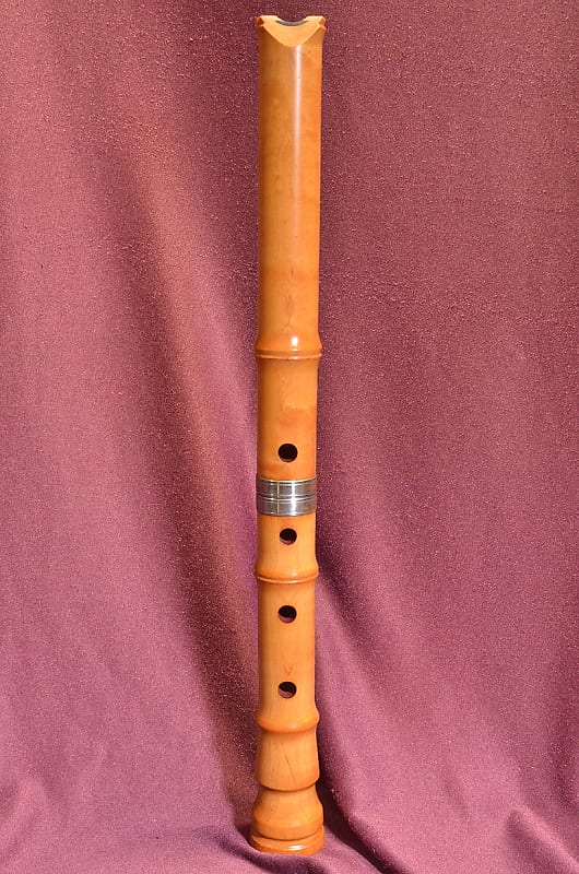 Shakuhachi wooden Kinkoryu Japan Traditional Reverb