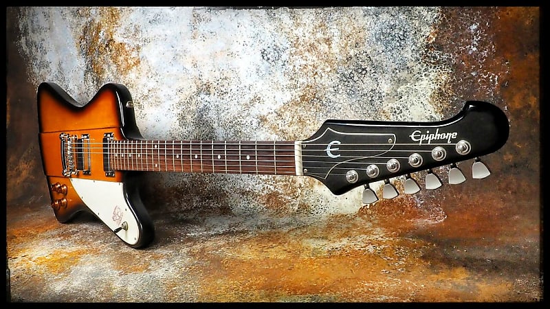 世界的に有名な Firebird Epiphone 1997 Vintage Reverb | Sunburst ギター