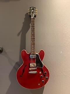 Gibson ES-335 Dot 2005 Satin Red image 1