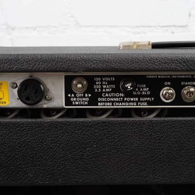 1975 Fender Twin Reverb 2-Channel Guitar Combo Amplifier #51583 image 9