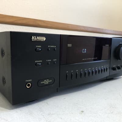 KLH R3100 Receiver HiFi Stereo AM/FM Tuner Vintage 2 Channel Home Audio Dolby image 2