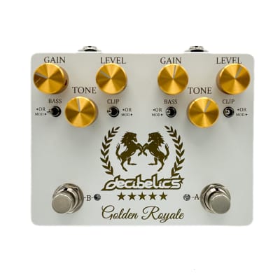 Reverb.com listing, price, conditions, and images for decibelics-golden-royale