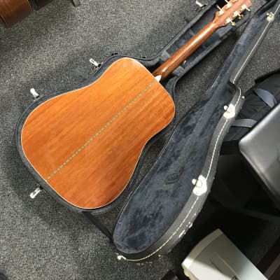 Ibanez Artwood AW-100 acoustic-electric guitar made in Korea 2002 with added fishman matrix infinity pick-up active system with hard case . image 15
