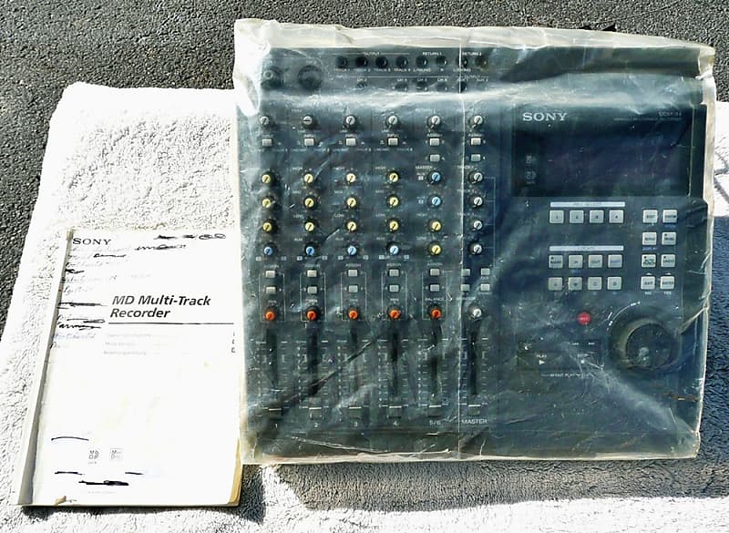 SONY MDMX4 MiniDisc MultiTrack Recorder Shop Inspected and Reverb