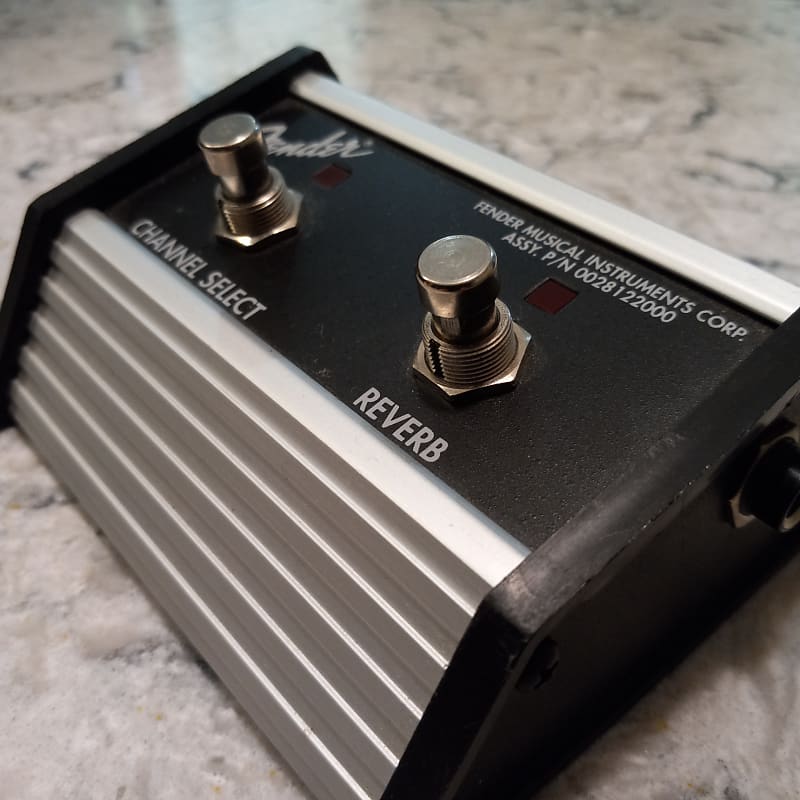 Fender Amp 2 Button Foot Switch 0028122000 Reverb