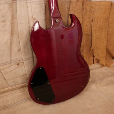Immagine Burny SG Bass EB-3 1990's Cherry Red - 8
