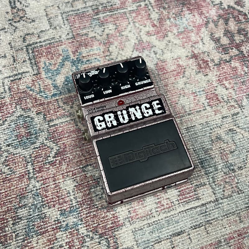 DigiTech Grunge Distortion Guitar Pedal in Purple | Reverb