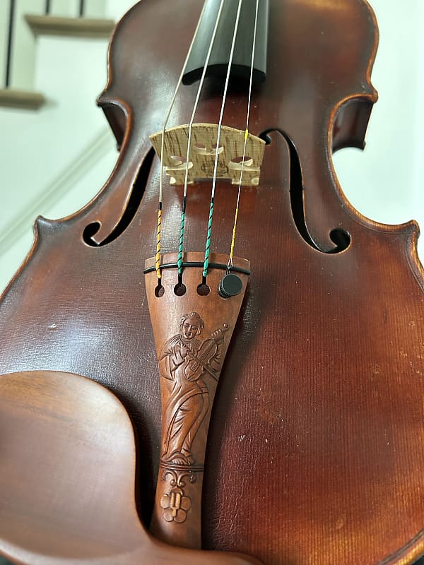 Antique European Violin Labeled Giuseppe Fiorini | Reverb