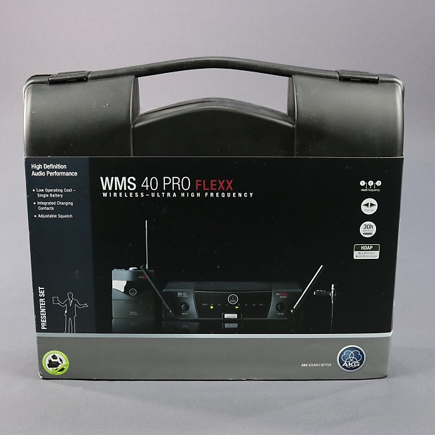 USED AKG WMS 40 Pro Flexx Lavalier Wireless System (040