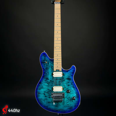 EVH Wolfgang WG Special QM with Baked Maple Neck Chlorine Burst image 4