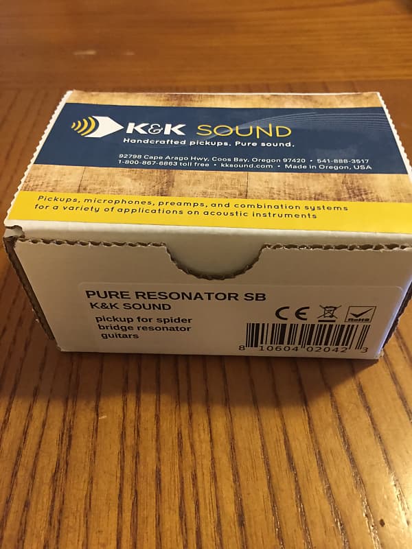 K&K Sound Pure Resonator For Spider Bridge Reverb