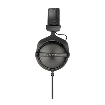 Beyerdynamic DT 770 PRO 80 Ohm Over-Ear Studio Headphones (Black) with Enclosed Design, Wired for Professional Recording and Monitoring image 3