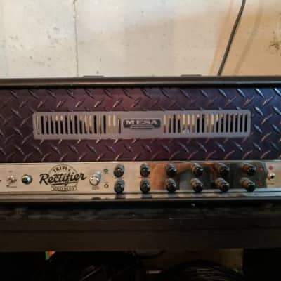 Mesa Boogie Triple Rectifier Rev F. 1993 Black/Chrome | Reverb